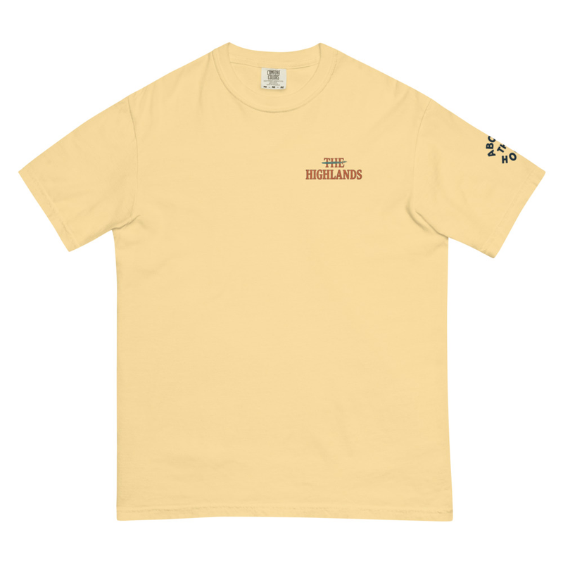 The Highlands Tee — Above the Hook