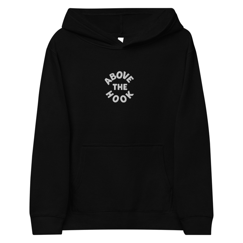 Youth ATH Circle Embroidered Hoodie — Above the Hook